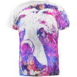 Spirit Bear Splatter All Over Mens T Shirt