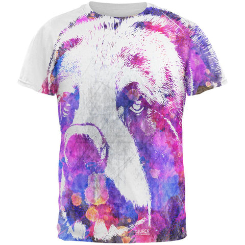 Spirit Bear Splatter All Over Mens T Shirt