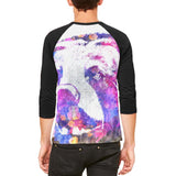 Spirit Bear Splatter Mens Raglan T Shirt