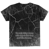 German Shepherds Live Forever All Over Youth T Shirt