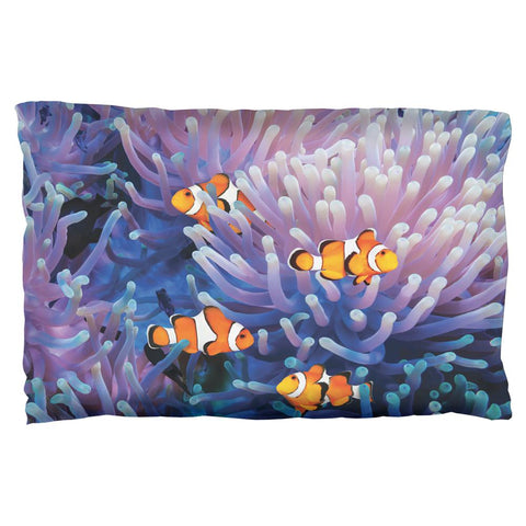 Clownfish Sea Anemone Pillow Case
