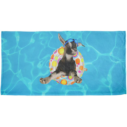 Whatever Floats Your Goat Boat Funny All Over Beach Towel