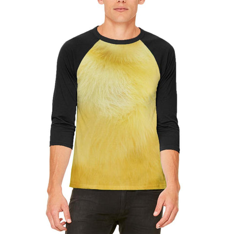 Halloween Baby Chicken Costume Mens Raglan T Shirt
