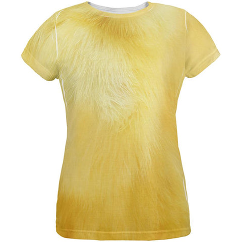 Halloween Baby Chicken Costume All Over Womens T Shirt