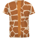 Halloween Giraffe West African Cartoon Costume All Over Mens T Shirt