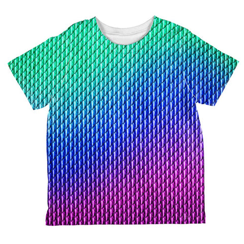 Halloween Chinese Celestial Dragon Scales Costume All Over Toddler T Shirt