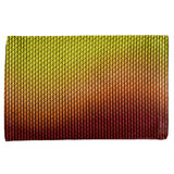 Halloween Red Fire Dragon Scales Costume All Over Hand Towel  front view