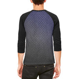 Halloween Black Shadow Dragon Scales Costume Mens Raglan T Shirt