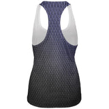 Halloween Black Shadow Dragon Scales Costume All Over Womens Work Out Tank Top