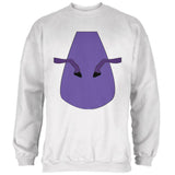 Halloween Magical Pony Costume White Mens Sweatshirt