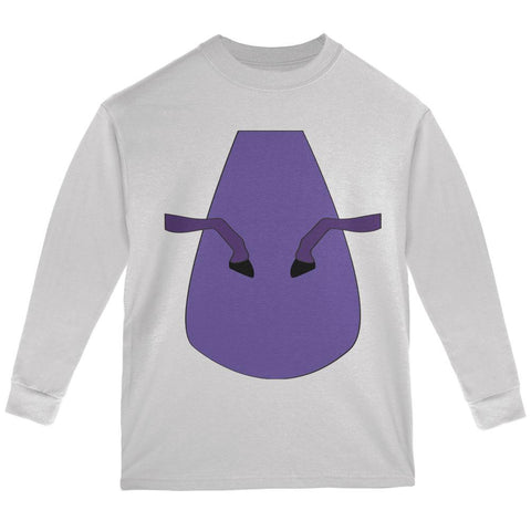 Halloween Magical Pony Costume White Youth Long Sleeve T Shirt