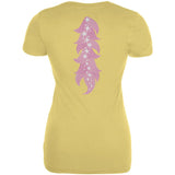 Halloween Magical Pony Costume Yellow Juniors Soft T Shirt