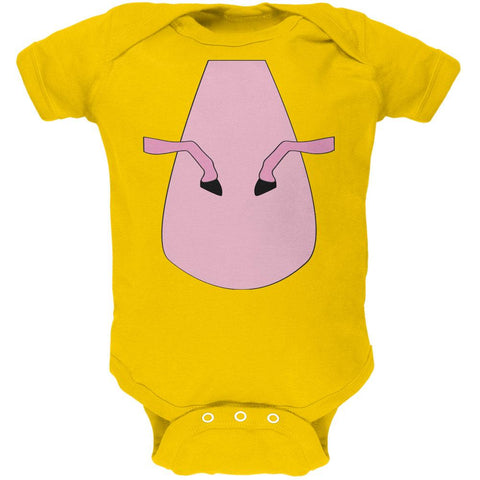 Halloween Magical Pony Costume Yellow Soft Baby One Piece