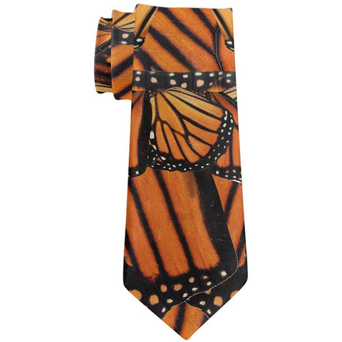 Monarch Butterflies All Over Neck Tie