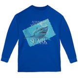Always Be Yourself Shark Great White Youth Long Sleeve T Shirt