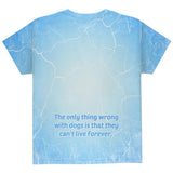 Poodle Live Forever All Over Youth T Shirt
