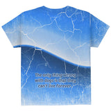 Golden Retriever Live Forever All Over Youth T Shirt
