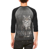 Always Be Yourself Unless Maine Coon Cat Mens Raglan T Shirt
