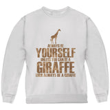 Always Be Yourself Giraffe Youth Sweatshirt