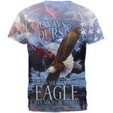 Always Be Yourself Unless American Bald Eagle All Over Mens T Shirt