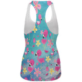 Summer Tropical Beach Flamingos All Over Womens Work Out Tank Top
