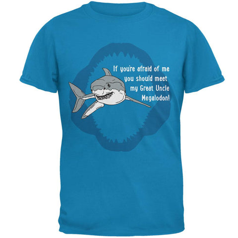 Shark Great White Great Uncle Megalodon Mens T Shirt