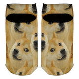 Doge Meme All Over Adult Ankle Socks