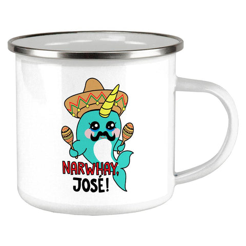 Christmas Narwhal Narwhay No Way Jose Camp Cup