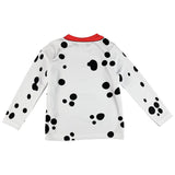 Dog Dalmatian Costume Red Collar All Over Infant Long Sleeve T Shirt