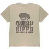 Always Be Yourself Hippo Youth T Shirt