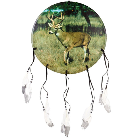 Deer Buck in Grasslands Dream Catcher