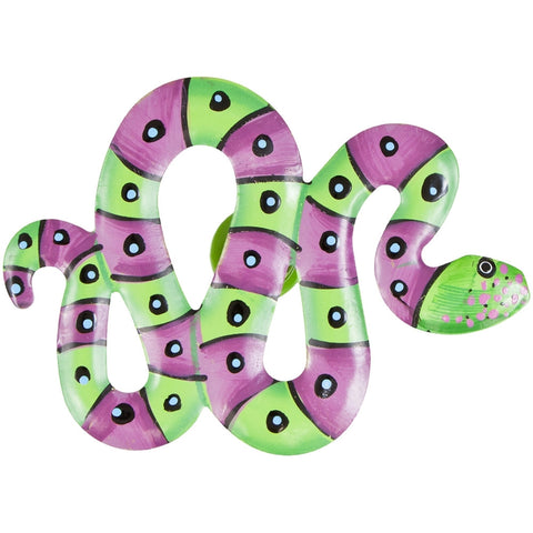 Green Snake Body Bobble Metal Magnet