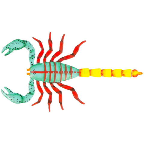 Light Blue Scorpion Body Bobble Metal Magnet