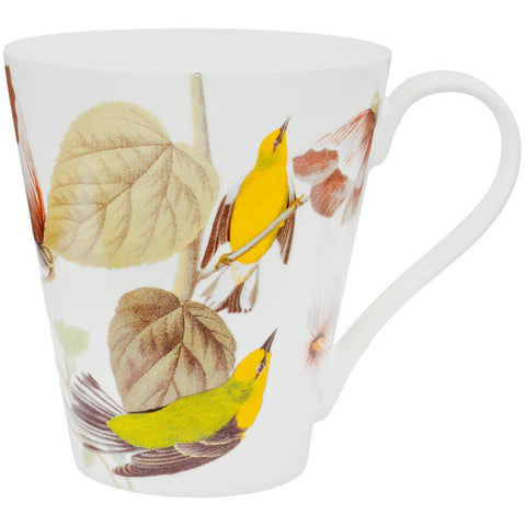 Blue Winged Warblers In Branches Coffee Mug