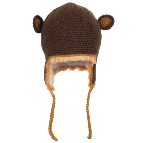 Monkey Kids Peruvian Crochet Hat