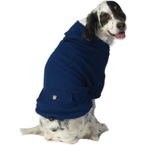 Bentley's Fur Trimmed Royal Hoodie