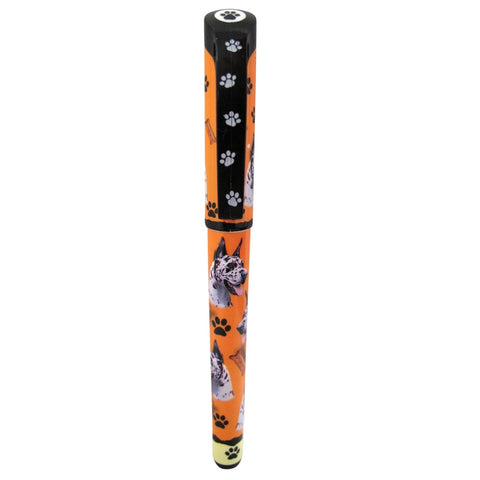 Harlequin Dane & Paws Refillable Gel Pen