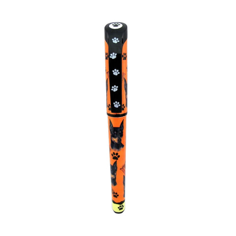 Miniature Pinscher & Paws Refillable Gel Pen
