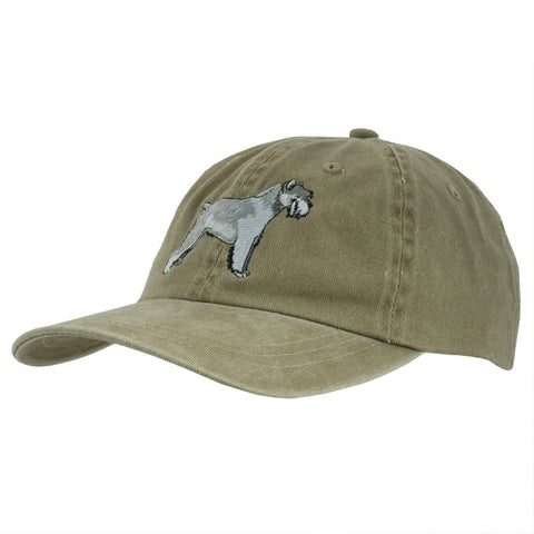Schnauzer Adjustable Baseball Cap