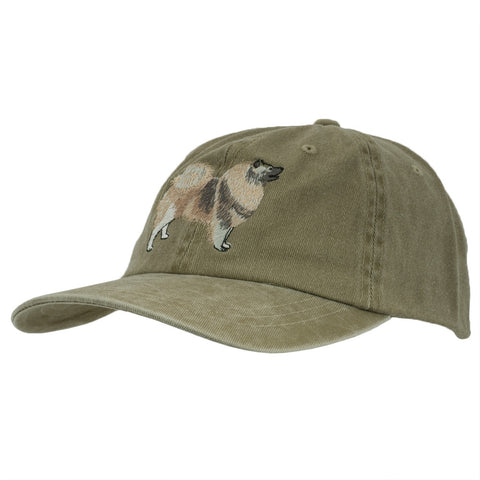 Keeshond Adjustable Baseball Cap