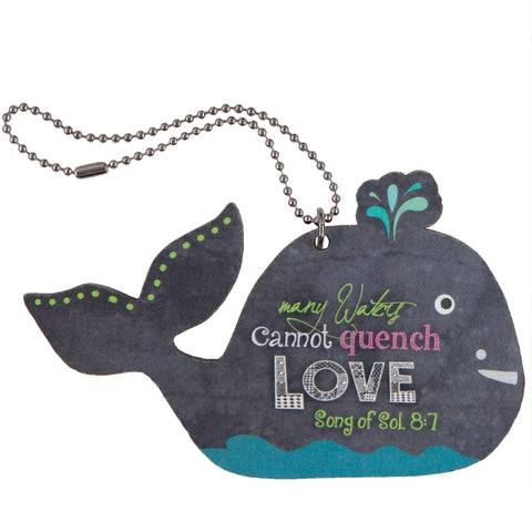 Cannot Quench Love Whale Car Charm