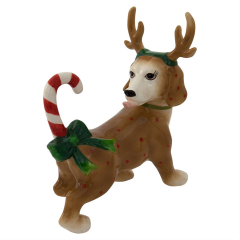 Reindeer Dog Dash Figurine