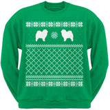 Chow Chow Black Adult Ugly Christmas Sweater Crew Neck Sweatshirt