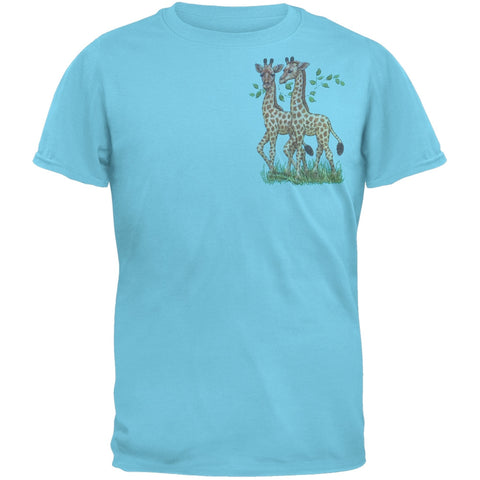 Giraffes Front And Back Kids T-Shirt