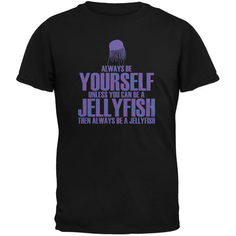 Always Be Yourself Jellyfish Black Youth T-Shirt