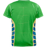 Halloween Costume Green Tree Frog All Over Mens T Shirt - back view
