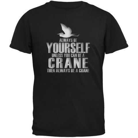 Always Be Yourself Crane Black Youth T-Shirt
