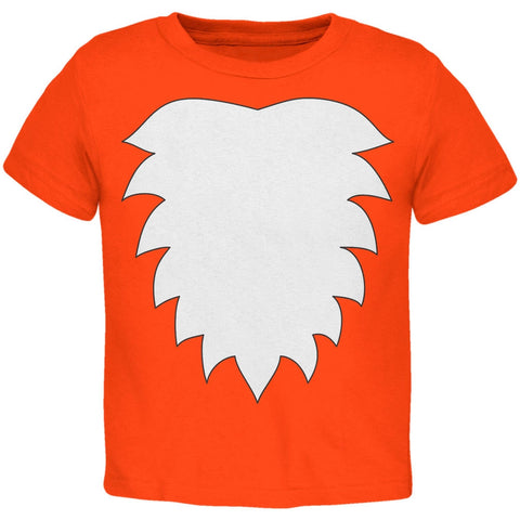 Fox Costume Orange Toddler T-Shirt