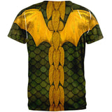 Halloween Green Dragon Costume All Over Adult T-Shirt