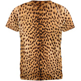 Halloween Cheetah Costume All Over Adult T-Shirt